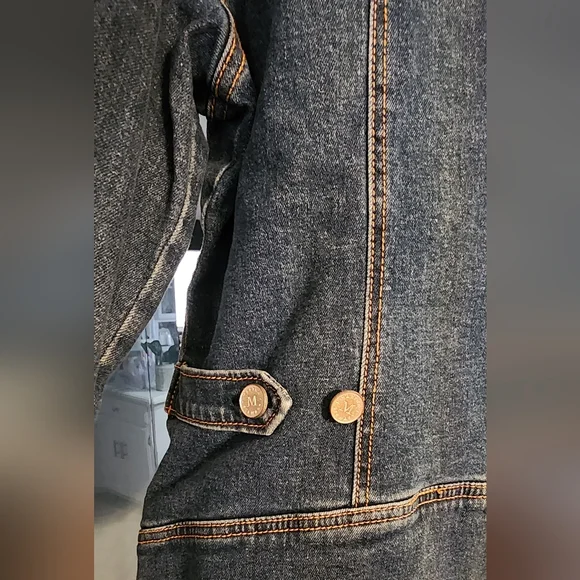 NEW!!! Martha Stewart Denim Jean Jacket,Sz Large,NWT - Picture 6 of 6